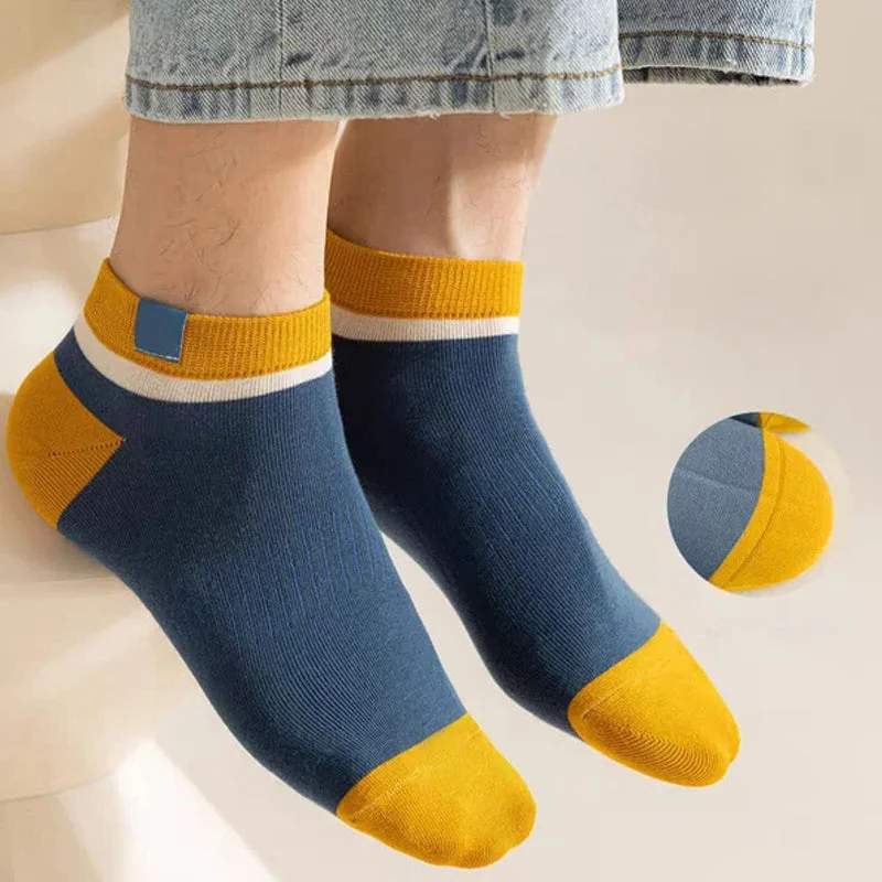 Cotton Ankle Socks for Men, 20 Pairs Breathable Low-Cut No-Show Socks for Everyday, Sports and Casual Wear