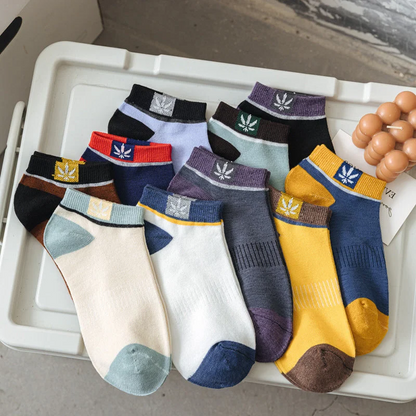 Cotton Ankle Socks for Men, 20 Pairs Breathable Low-Cut No-Show Socks for Everyday, Sports and Casual Wear