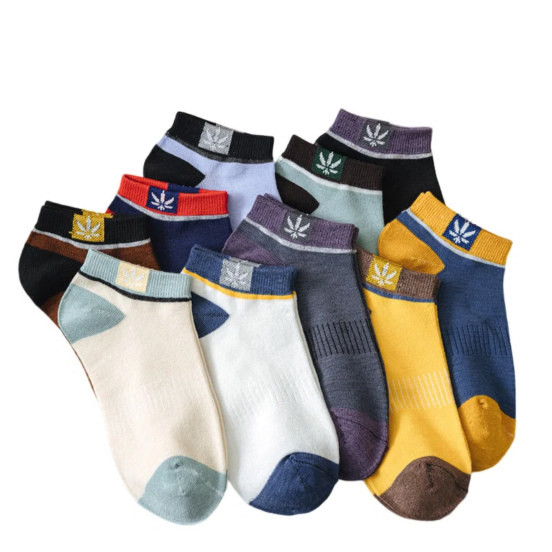 Cotton Ankle Socks for Men, 20 Pairs Breathable Low-Cut No-Show Socks for Everyday, Sports and Casual Wear