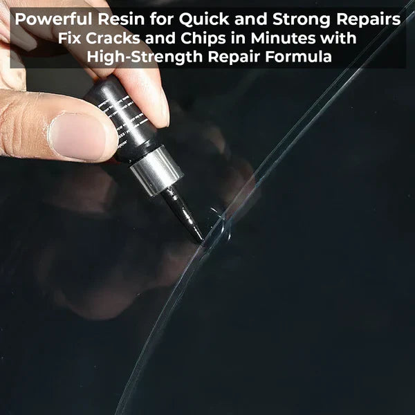 Windshield Glass Repair Fluid, 5 Pack DIY Auto Glass Chip and Crack Repair Kit for Car Windshields