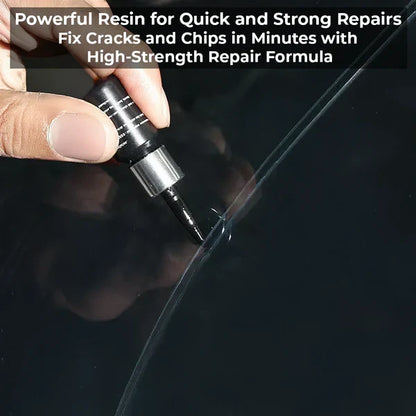 Windshield Glass Repair Fluid, 5 Pack DIY Auto Glass Chip and Crack Repair Kit for Car Windshields