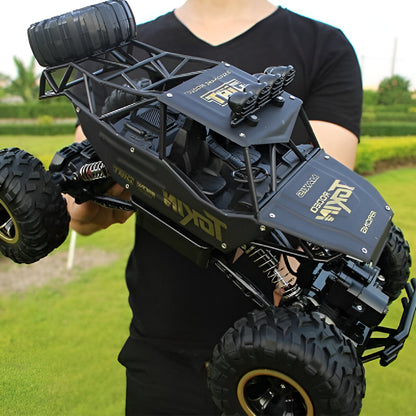 Rock Crawler Monster Truck, 1:12 Scale 4x4 Remote Control Off-Road RC Car for Kids and Hobbyists, 3 Colors