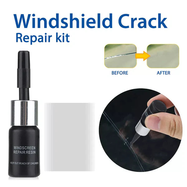 Windshield Glass Repair Fluid, 5 Pack DIY Auto Glass Chip and Crack Repair Kit for Car Windshields