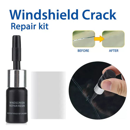 Windshield Glass Repair Fluid, 5 Pack DIY Auto Glass Chip and Crack Repair Kit for Car Windshields