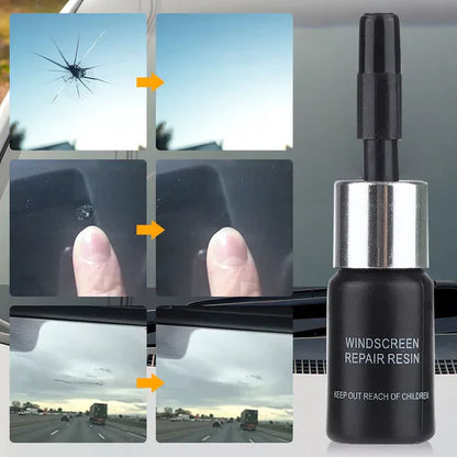 Windshield Glass Repair Fluid, 5 Pack DIY Auto Glass Chip and Crack Repair Kit for Car Windshields
