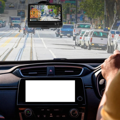 Front and Rear Dash Cam, 3-Channel 1080P Car Camera with Cabin View, Night Vision and IPS Touch Screen